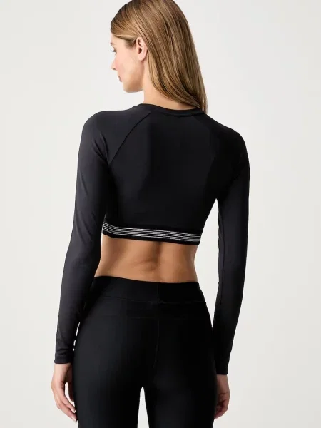 New Balance longsleeve sportowy czarna