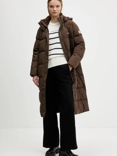 Штани Guess Jeans широкі висока посадка чорний