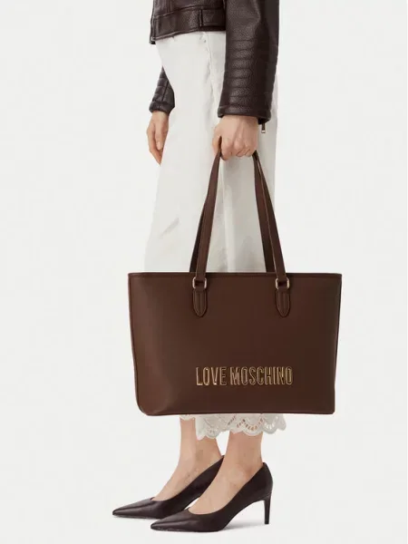 Torbica LOVE MOSCHINO smeđa