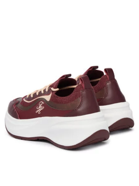Tenisice Tommy Hilfiger TH Wave Runner Tamnocrvena
