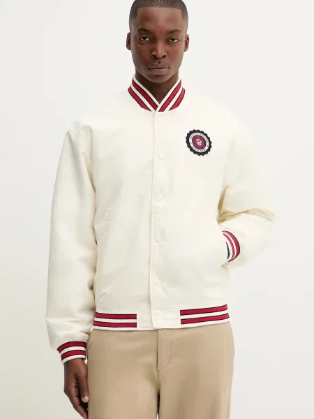 Яке бомбър Guess Jeans преходен модел бежово