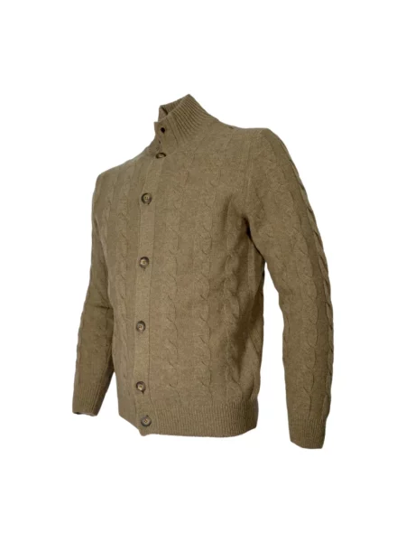 Kardigan Cashmere Company wełniany beżowy