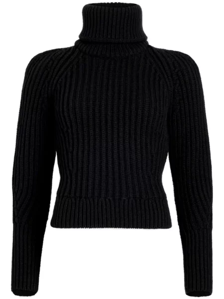 Vuneni džemper Patou crna