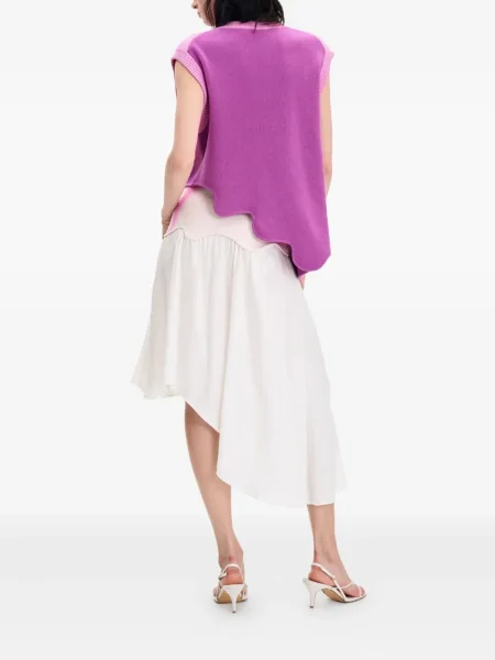 Kamizelka Ph5 z dekoltem w serek różowa