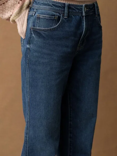 Next Jeans denim albastru