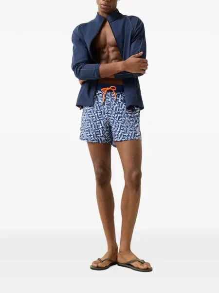Slip de baie Bogner Fire+ice cu imagine albastru