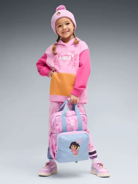Дитяче Худі PUMA PUMA X DORA THE EXPLORER бавовна/поліестер рожевий