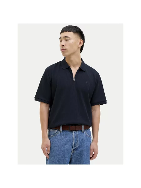 Jack & Jones Polo marškinėliai Austin Balta mėlyna