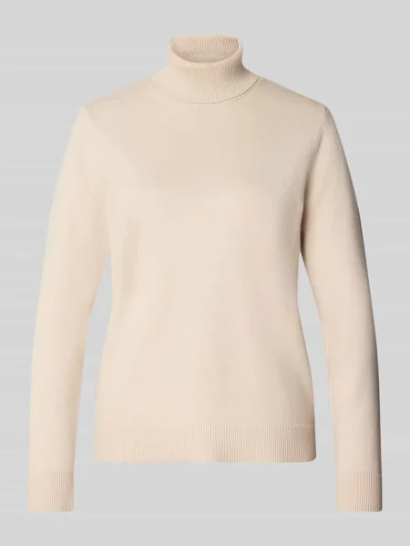 Sweter z golfem z prążkowanymi wykończeniami Betty Barclay