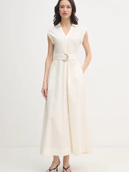 Gaudi sukienka koszulowa beżowa