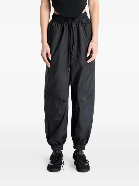 Șnur de strângere pantaloni Adidas By Stella Mccartney alergare negru