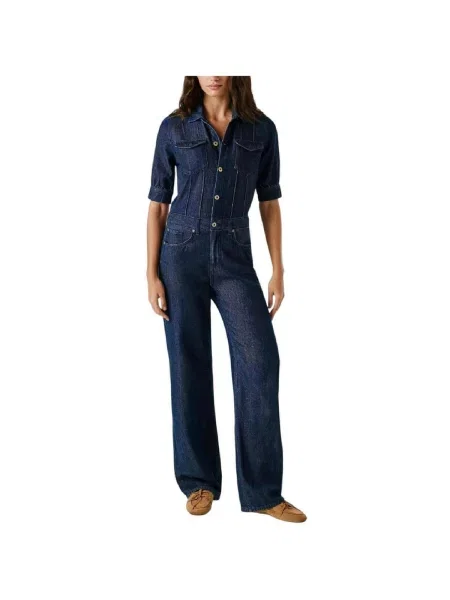 Rifľový overal Pepe Jeans modrá