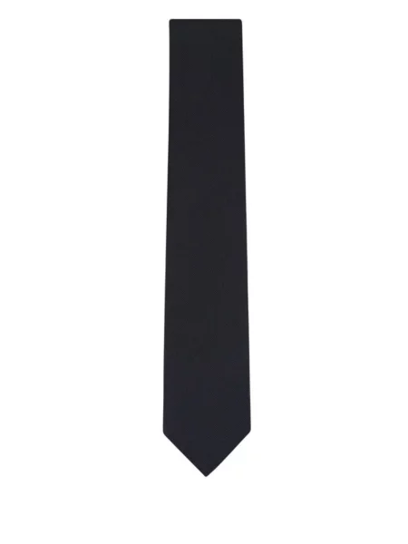 Cravată Eton cu dungi negru