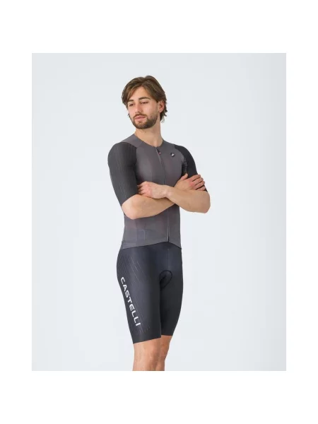 Spodenki rowerowe Castelli Free Aero Race S czarne S białe