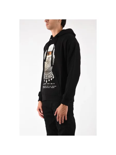 Bluza z kapturem Ih Nom Uh Nit z kapturem czarna