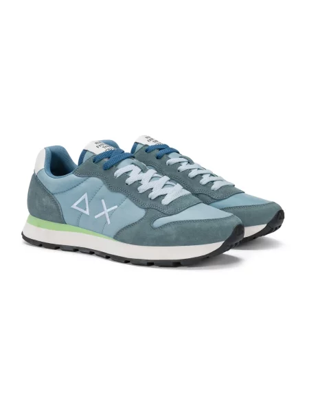 Buty do biegania Sun68 casual do biegania z logo niebieskie