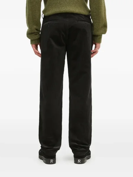 Pantaloni Norse Projects de catifea cord verde