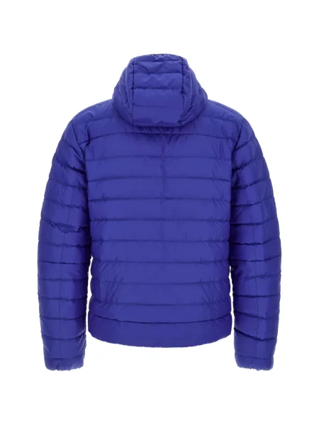 Geacă Canada Goose cu autograf albastru
