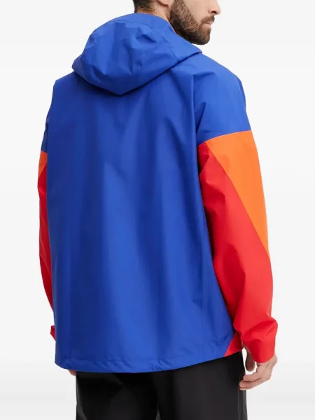 Trening Adidas alergare cu glugă cu broderie gri