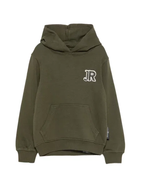 Bluza z kapturem dziecięca John Richmond zielona
