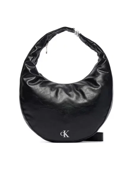 Calvin Klein Torba za na rame / bijela crna
