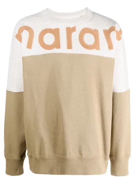 Hanorac Marant cu imagine verde