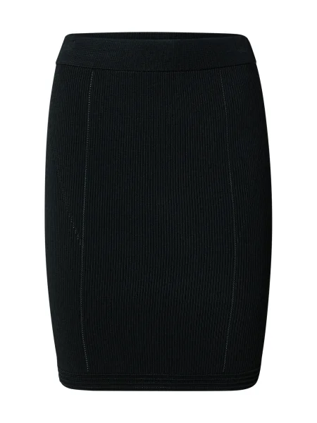 Guess Fustă tip creion negru