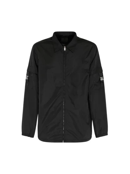 Koszula Givenchy z logo czarna