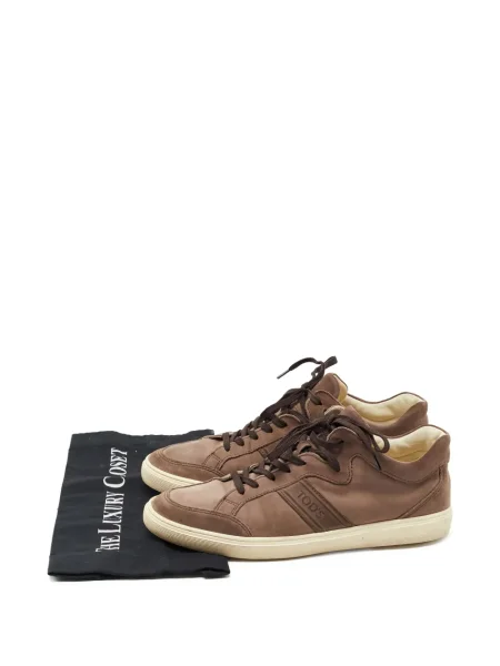Sneakerși Tod's din piele maro