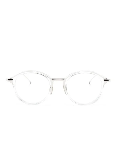 Ochelari de soare Thom Browne Eyewear transparente alb