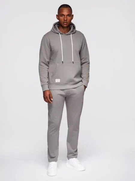 Pantaloni Ombre alb