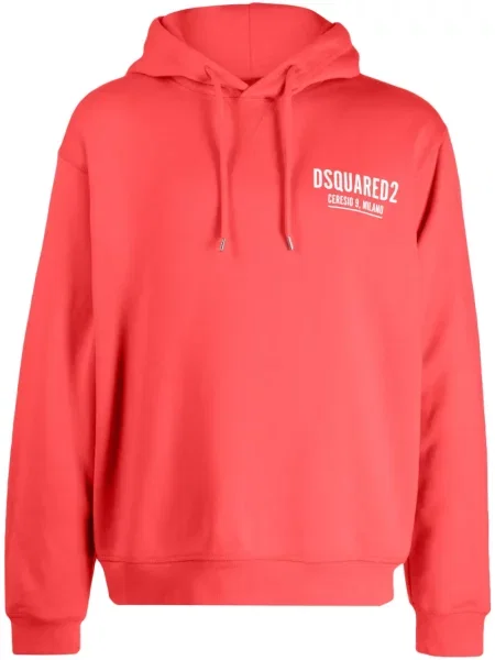 Hanorac cu glugă Dsquared2 cu imagine