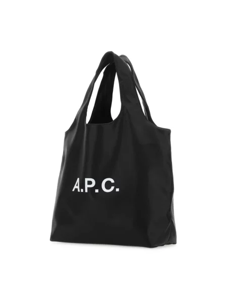 Shopperka A.p.c. skórzana czarna