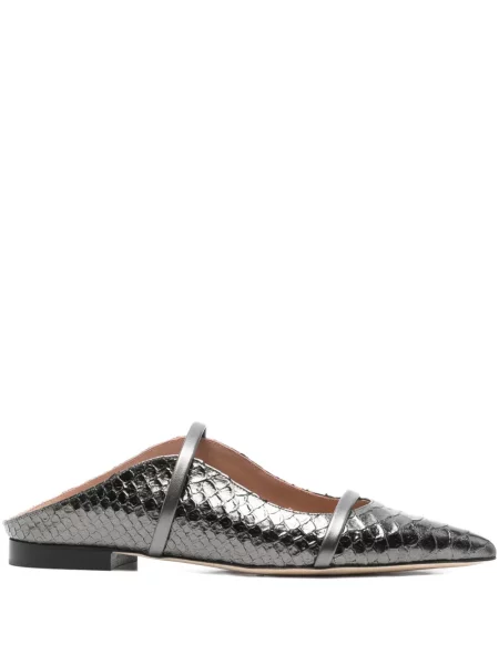 Papuci Malone Souliers din piele gri
