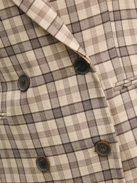 Sacou Hoss Intropia în carouri