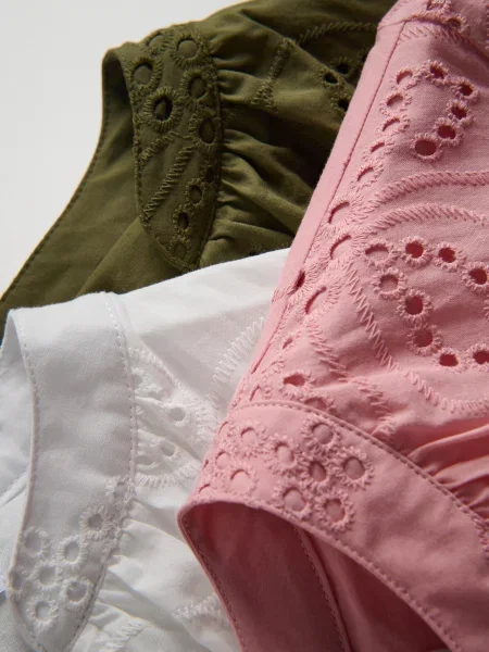 Reserved Ажурна мінісукня білий