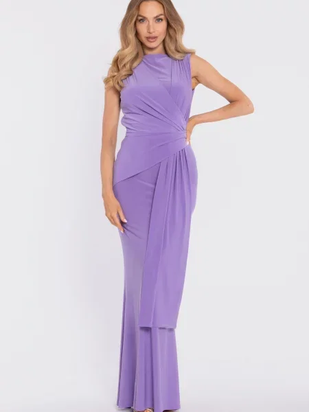 Rochie maxi Made Of Emotion eleganta violet