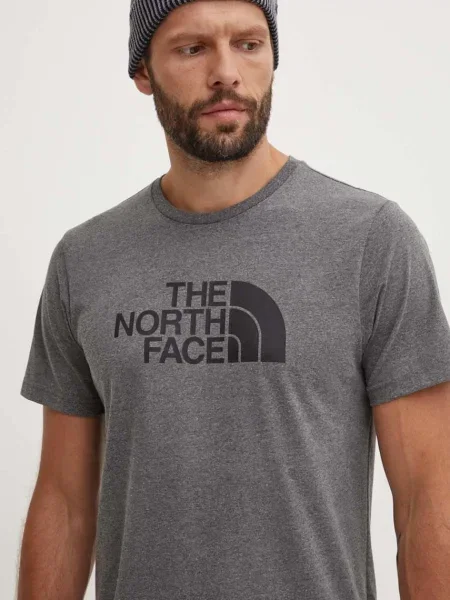 Olcsóbban. Férfi póló The North Face Easy tnf medium grey heather. Méret: M szürke