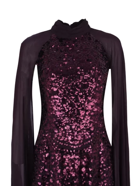 Maxi rochie maxi Needle & Thread cu paiete de costum violet