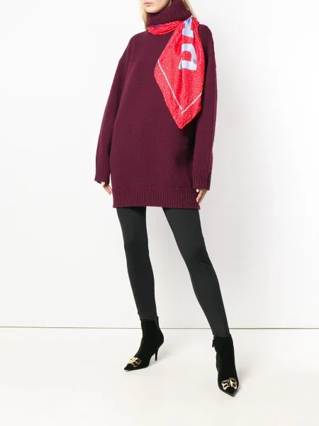 Fular Balenciaga roz