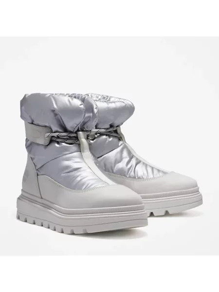 Botki Timberland skórzane białe