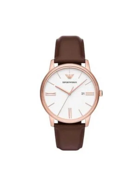 Emporio Armani Hodinky Classics Hnedá biela