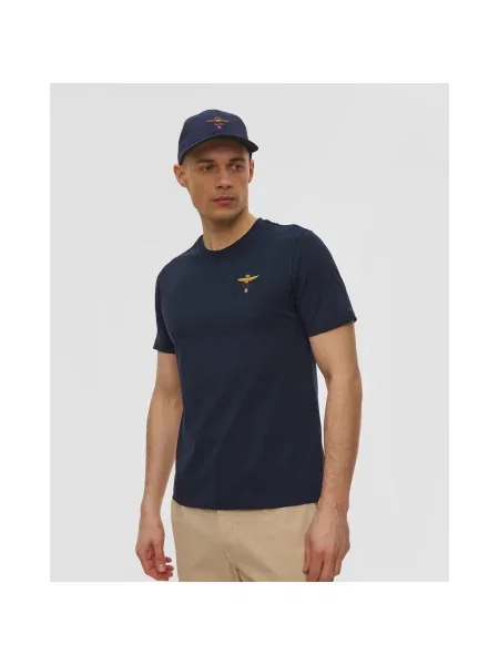 Pánske tričko Aeronautica Militare navy blue modrá