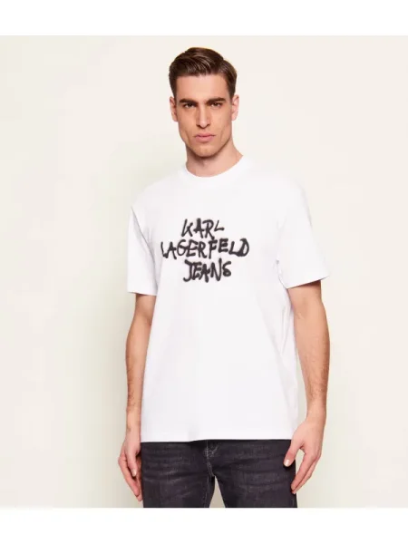 Karl Lagerfeld Jeans Póló fehér