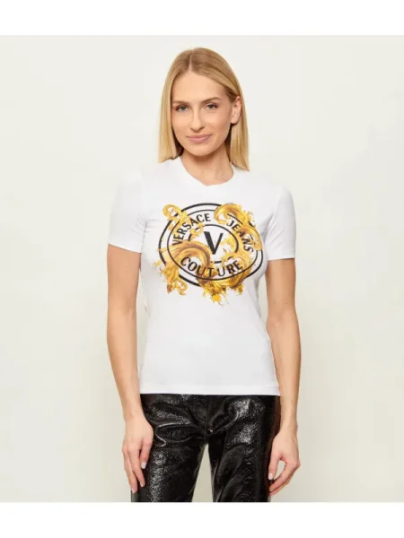 Versace Jeans Couture Tricou alb