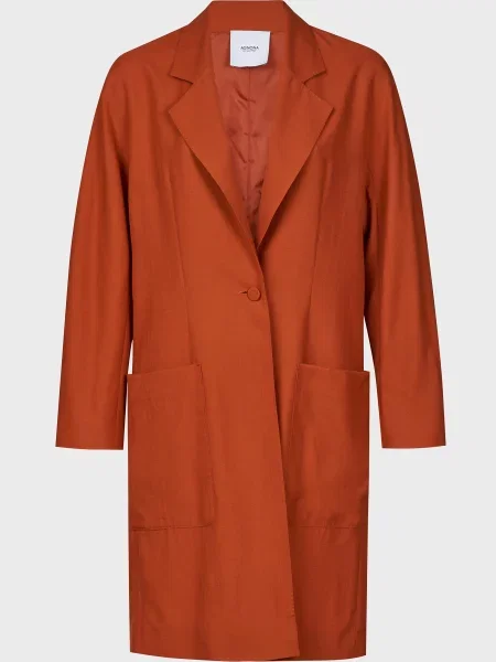 Пальто Agnona коричневе