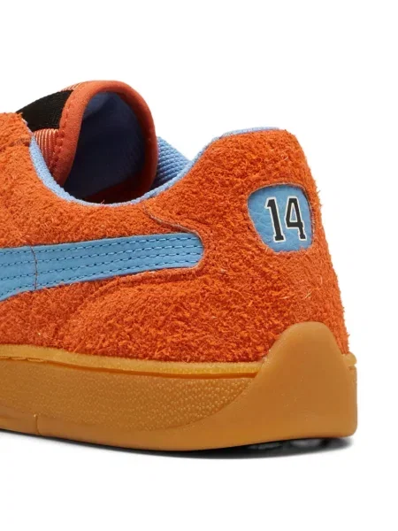 Sneakerși Puma Suede portocaliu
