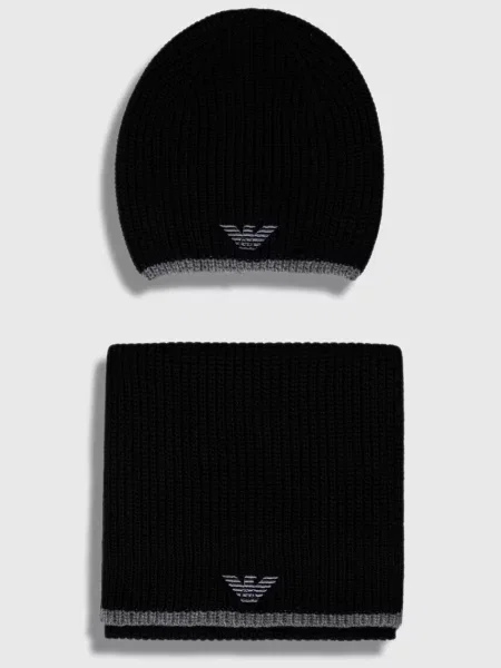 Căciulă Emporio Armani negru