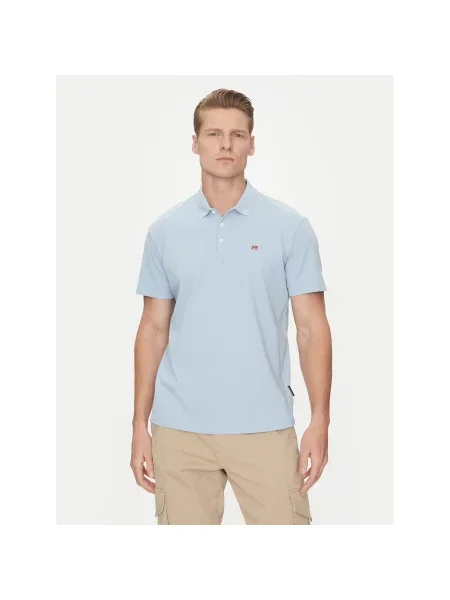 Napapijri Polo Ealis Γαλάζιο Regular Fit
