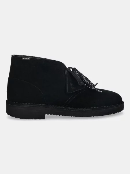 Σουέτ κλειστά παπούτσια Clarks Originals Desert BT GTX ανδρικά μαύρο